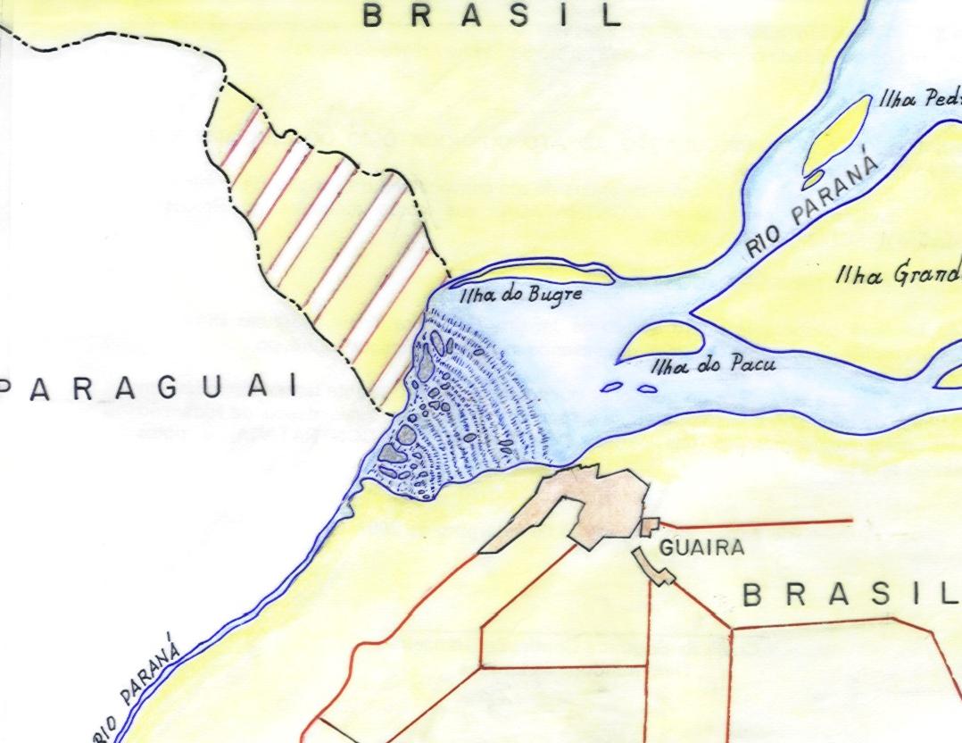 Los (7) mitos del PARAGUAY, ubicado al sur de BRASIL y norte de